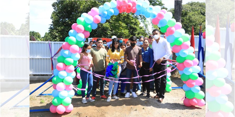 Comunidad educativa de Ticuantepe celebra inauguración de obras de infraestructura