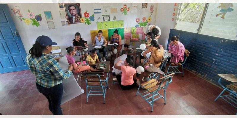 Así se capacitan protagonistas de las Escuelas Técnicas de Campo en El Sauce, León