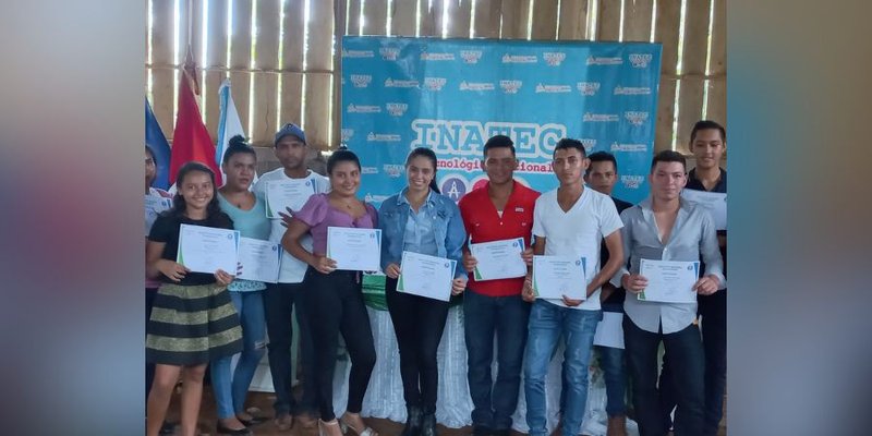 Protagonistas de Comunidad Providencia en Caribe Sur finalizan curso en Inseminación