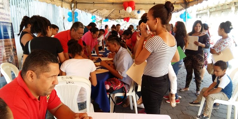 Primera Feria Vocacional Tecnológica en Ciudad Sandino