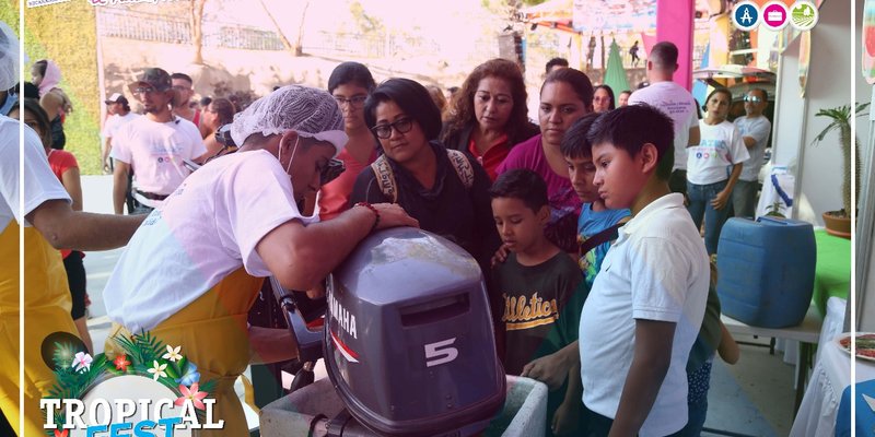Familias capitalinas disfrutaron del Tropical Fest #SoyTecNicaragua