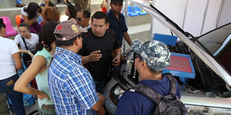 Familias capitalinas disfrutaron del Tropical Fest #SoyTecNicaragua