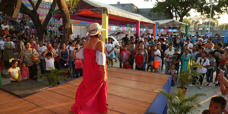Familias capitalinas disfrutaron del Tropical Fest #SoyTecNicaragua