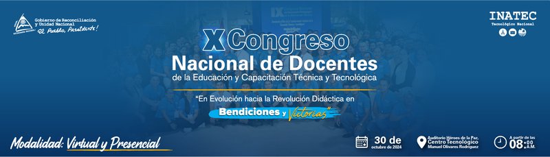 X Congreso Nacional de Docente de la Educación y Capacitación Técnica y Tecnológica