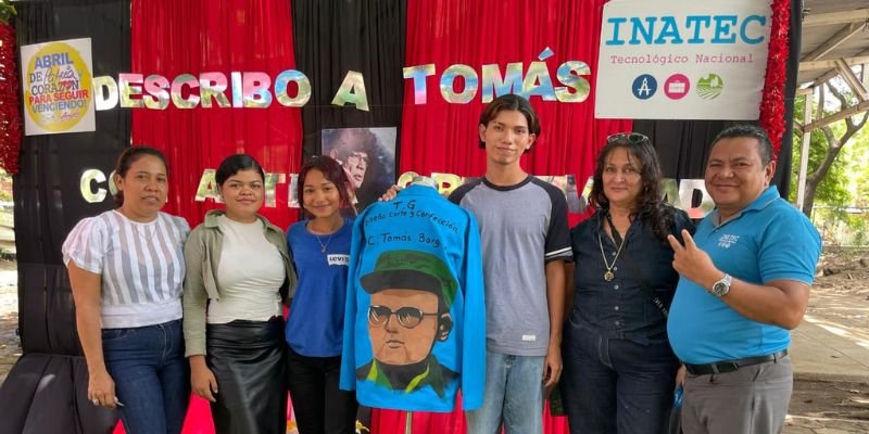 Describo a Tomás con arte y creatividad: Un festival que reconoce la trayectoria del Comandante Tomas Borge Martinez