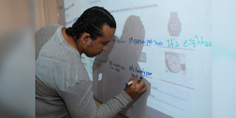 Protagonistas de la Sub Sede del Centro Tecnológico de Idiomas, Juan Carlos Herrera Cuaresma “La Foquita”