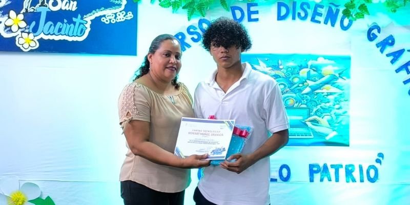 Estudiantes de Diseño Gráfico del Tecnológico Bidkar Muñoz celebran Concurso “Orgullo Patrio”
