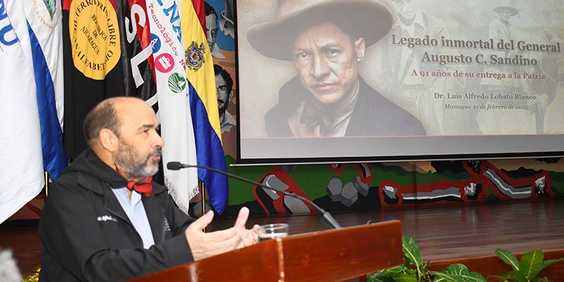 Conferencia: "Legado inmortal del General Augusto C. Sandino"