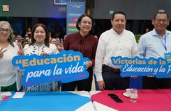 Comunidad educativa celebra Congreso Nacional de Educación "Victorias de la Educación y la Paz"