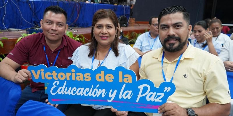 Comunidad educativa celebra Congreso Nacional de Educación "Victorias de la Educación y la Paz"