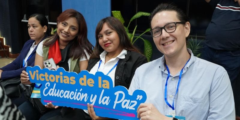 Comunidad educativa celebra Congreso Nacional de Educación "Victorias de la Educación y la Paz"