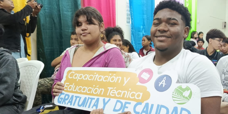Estudiantes destacados del Tecnológico de Bluefields
