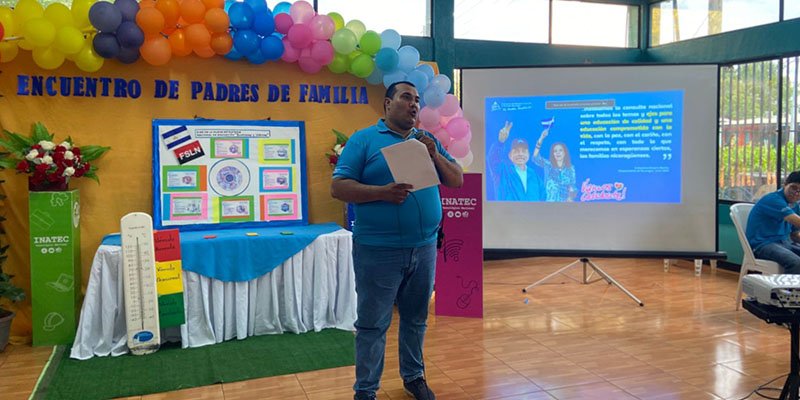 Familias y Centros Tecnológicos unen  Esfuerzos por el Éxito Educativo en Nicaragua