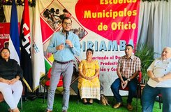 Diriamba celebra nueva victoria educativa con la entrega de certificados en las Escuelas Municipales de Oficio