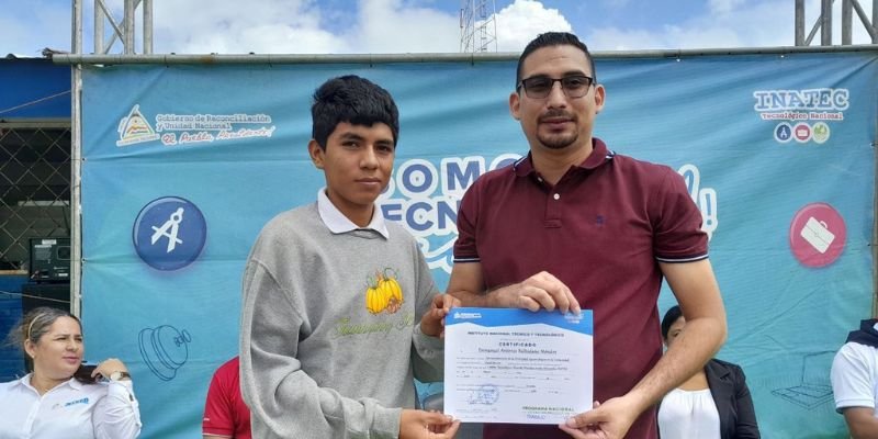 Protagonistas de Carazo finalizan Programa de Vocación Productiva