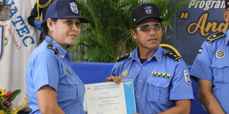 INATEC y Policía Nacional celebran la IV Edición del Programa Técnico “Angelita Morales Avilés”
