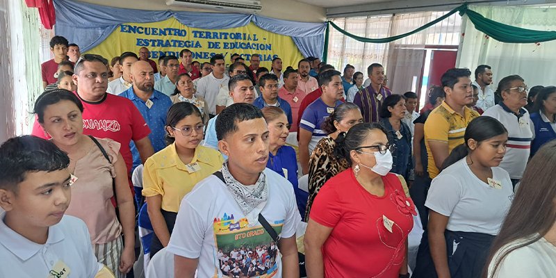 Presentación de la Estrategia de Educación en Siuna