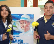 Estudiantes Técnicos honran el legado del General Benjamín Zeledón