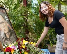 Juventud Técnica honra el legado del Comandante Tomás Borge con arte y compromiso