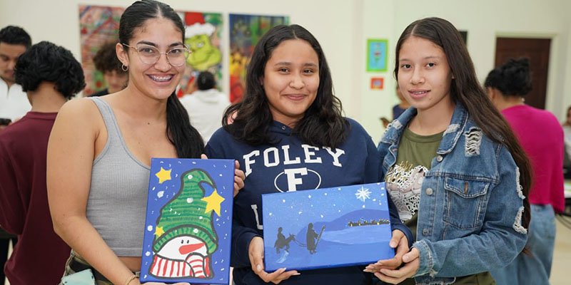 El arte celebra la educación y la cultura nicaragüense en el Centro Cultural y Politécnico José Coronel Urtecho