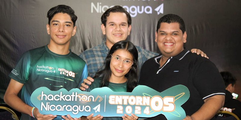 Nueve Equipos Creativos Destacan en el Hackathon Nicaragua 2024 con Innovadoras Soluciones Tecnológicas