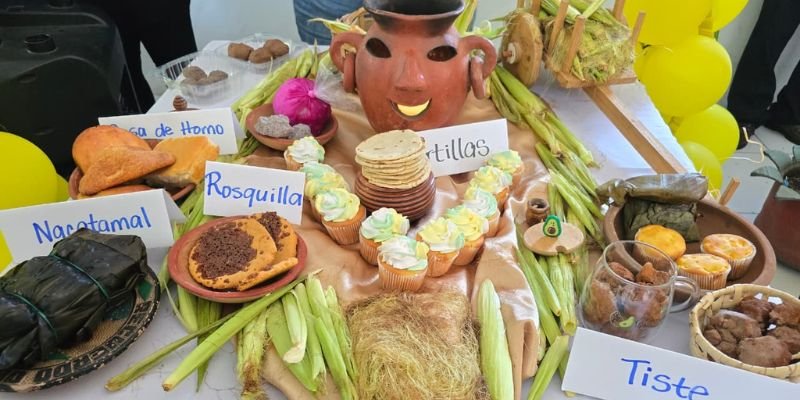 Estudiantes técnicos celebran la riqueza cultural y culinaria en la Feria Gastronómica “Sabores de mi Tierra”