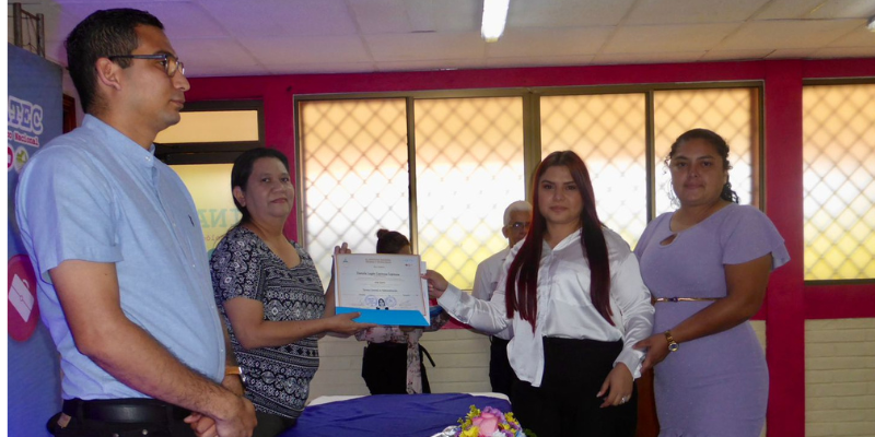 Graduación profesionales técnicos en Diriamba