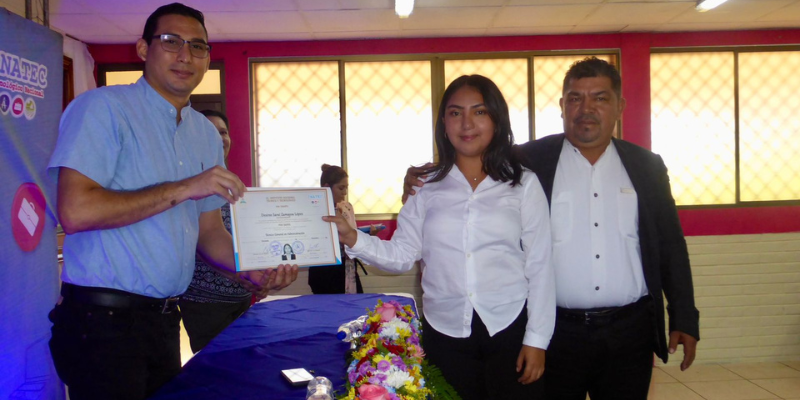 Graduación profesionales técnicos en Diriamba