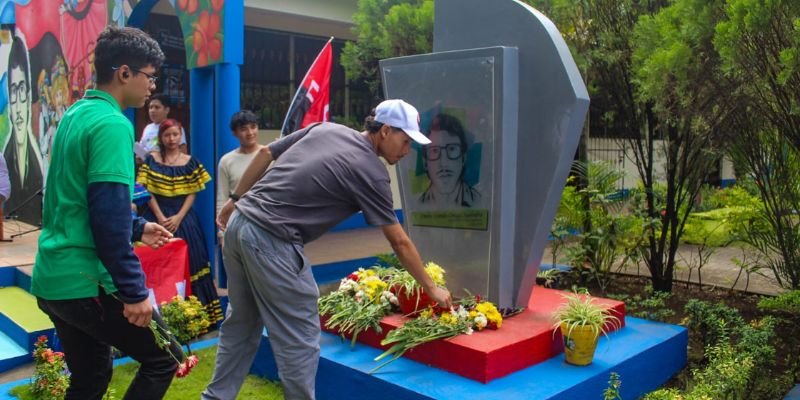 Conmemoran Gesta Heroica de Los Sabogales en Centros Tecnológicos de Masaya