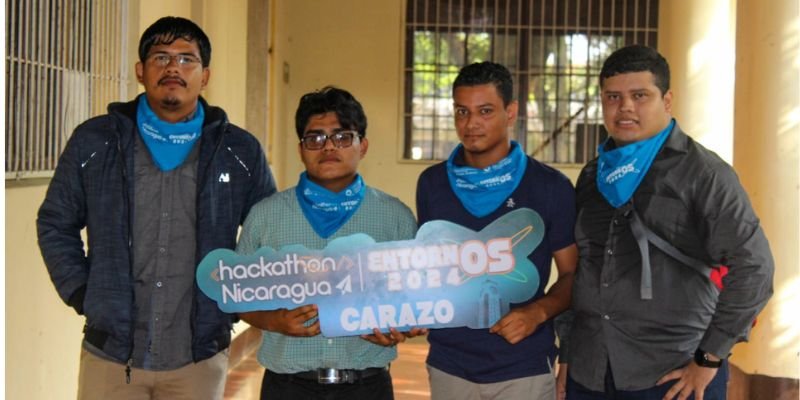 Derroche de arte y tecnología en el Ideathon Carazo 2024.