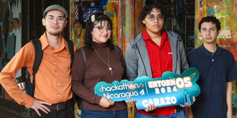 Derroche de arte y tecnología en el Ideathon Carazo 2024.