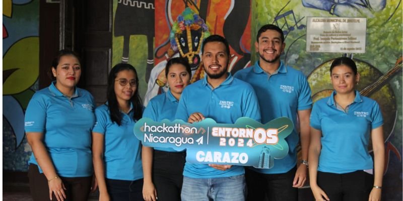 Derroche de arte y tecnología en el Ideathon Carazo 2024.