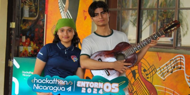 Derroche de arte y tecnología en el Ideathon Carazo 2024.