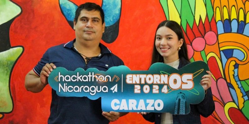 Derroche de arte y tecnología en el Ideathon Carazo 2024.
