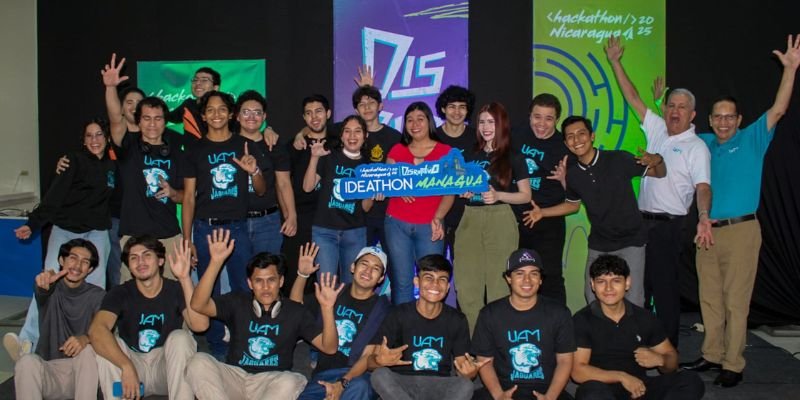 Managua recibe a 411 mentes creativas en el Ideathon final Rumbo a Hackathon Nicaragua Disruptivo 2025