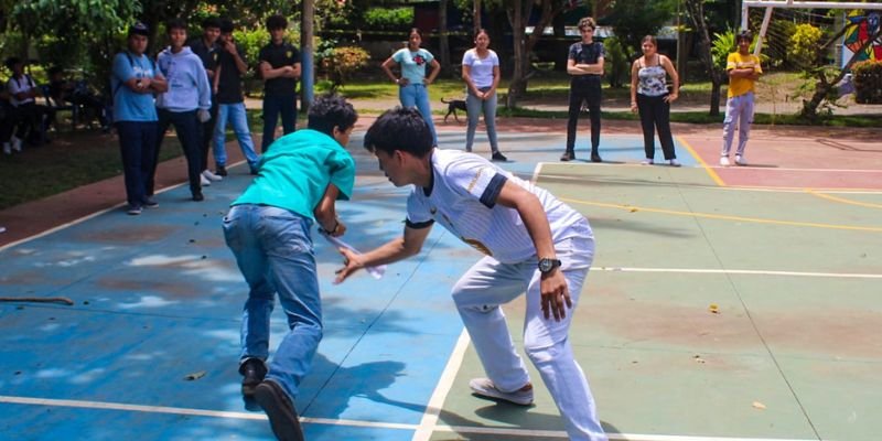 Orgullo patrio en acción: Ruta de la Independencia en el Centro Tecnológico Camilo Ortega