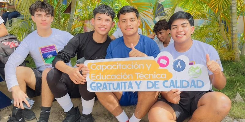 Estudiantes Técnicos de Nicaragua celebran con Jornada Deportiva el Día Nacional de la Reconciliación y la Paz