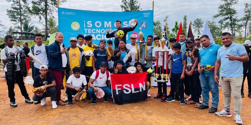 Estudiantes Técnicos de Nicaragua celebran con Jornada Deportiva el Día Nacional de la Reconciliación y la Paz
