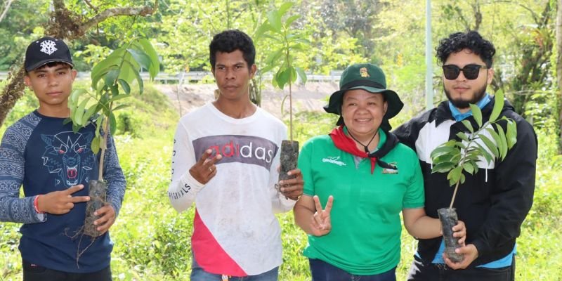 Estudiantes Técnicos protagonizan Jornada Nacional “Juventud Sembrando el Alma del País” en honor a la Madre Tierra
