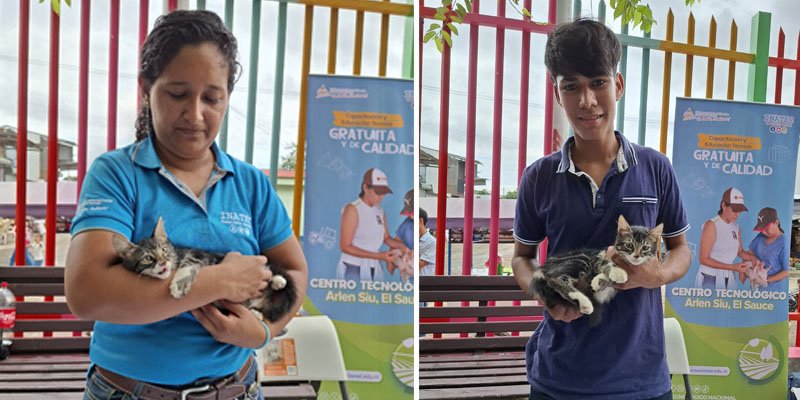 Cuidado Animal y Vocación de Servicio: Estudiantes Técnicos Comparten lo Aprendido