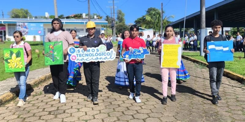 INATEC inicia Jornada “Todos San Jacinto” en homenaje a la Batalla de San Jacinto y la soberanía nacional