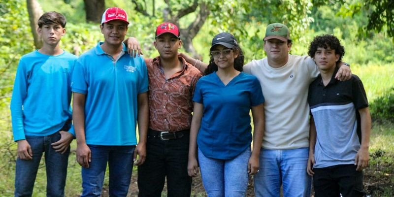 Jóvenes descubren su vocación en el  corazón agropecuario de Nicaragua