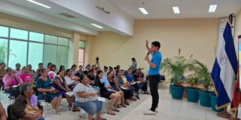 Encuentro de Intercambio con protagonistas del Programa Nacional Usura, Managua.