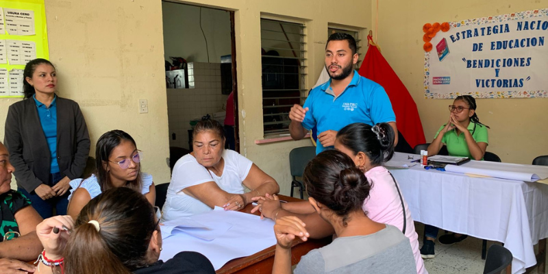 Encuentro de intercambio para la apropiación de la Estrategia Nacional de Educación “Bendiciones y Victorias” en Rivas