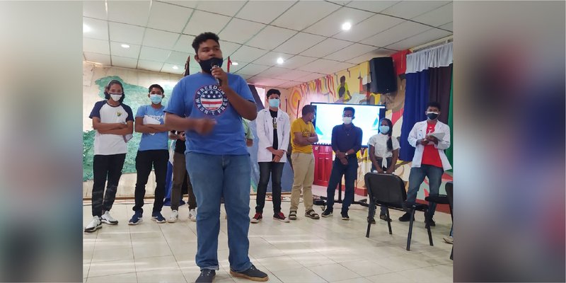 Estudiantes técnicos de Puerto Cabezas participan en Brainstorming Departamental