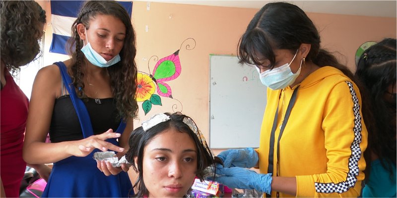 Recorrido por la Escuela Municipal de Oficio Cmdte. Camilo Ortega en Ciudad Sandino