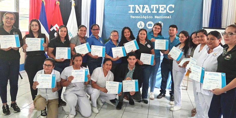 Más de 500 Servidores Públicos Certificados en Cursos de Inclusión y Braille en Nicaragua