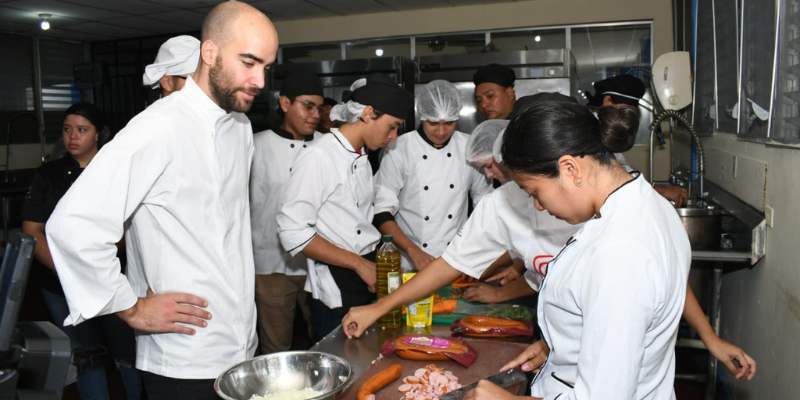 Taller de Gastronomía Italiana en Matagalpa