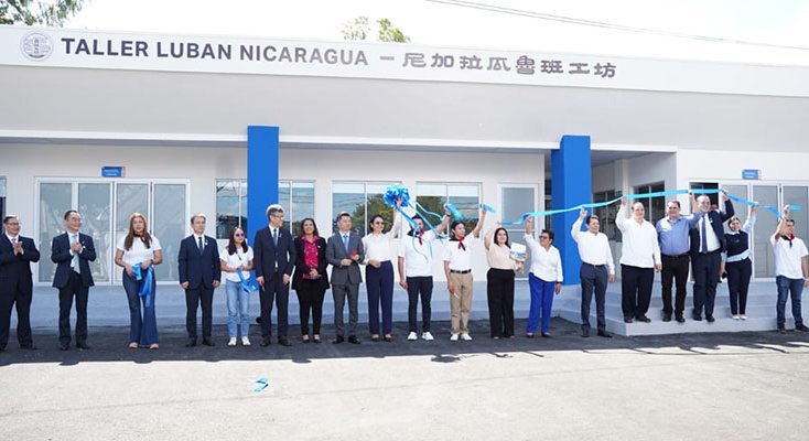 Inauguran en Managua el Primer Taller Luban de América, fruto de la cooperación entre Nicaragua y China