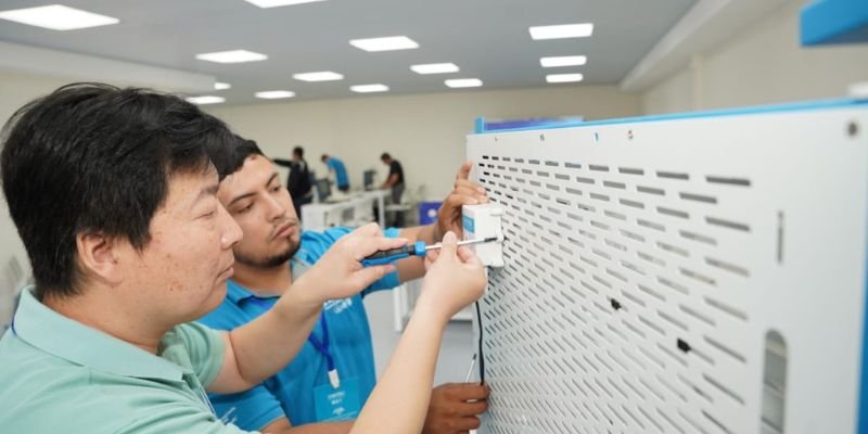 Taller Luban de Nicaragua: avanza instalación de equipos de alta Tecnología